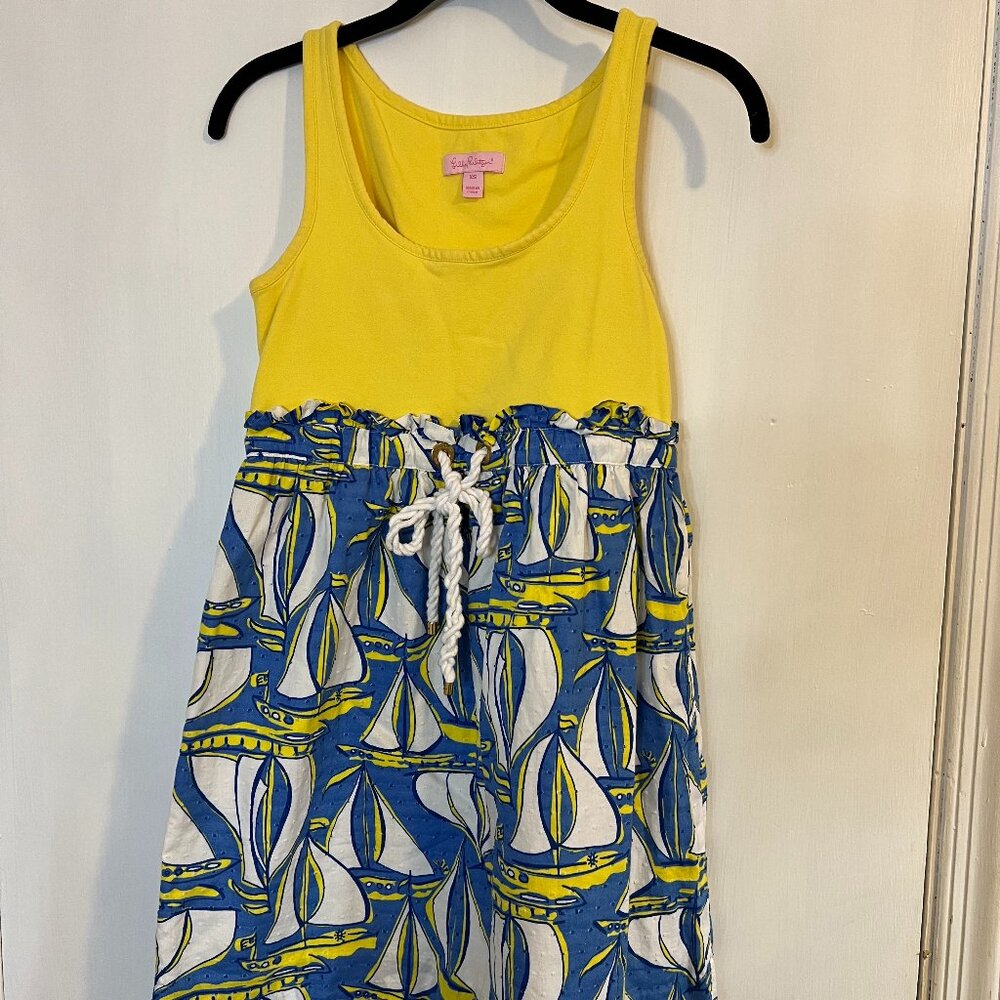 Lilly Pulitzer Sailboat Dress
